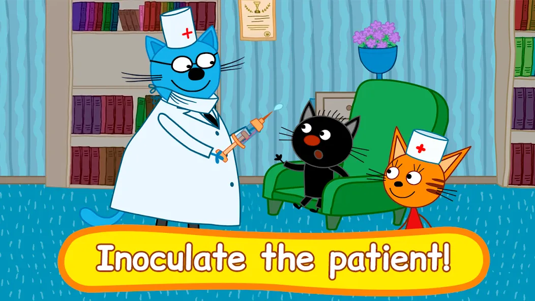 Kid-E-Cats: Animal hospital  [МОД Menu] Screenshot 5