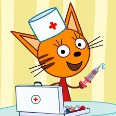 Скачать взлом Kid-E-Cats: Animal hospital  [МОД Menu] на Андроид