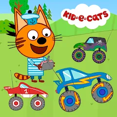 Скачать взлом Kid-E-Cats: Kids Monster Truck [МОД Все открыто] на Андроид