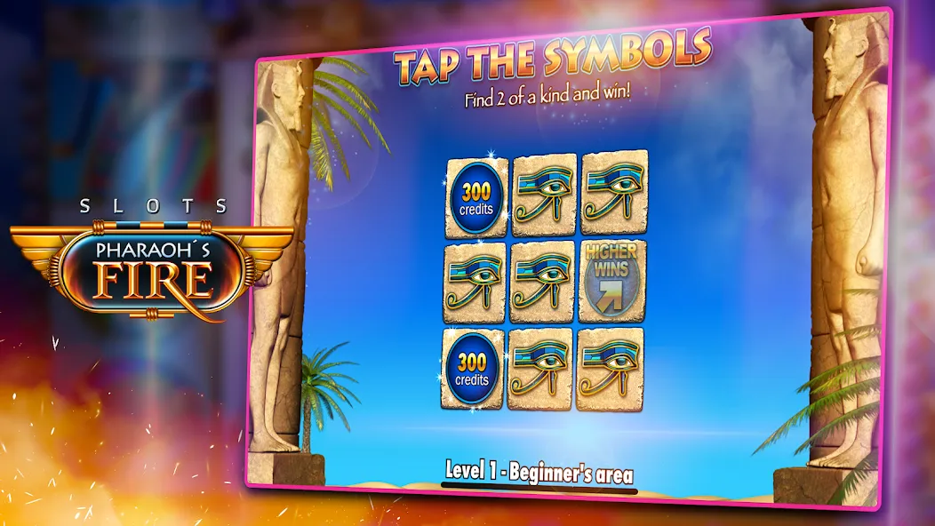 Slots - Pharaoh's Fire (Слоты)  [МОД Много денег] Screenshot 5