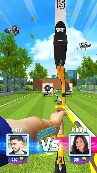 Archery Battle 3D (Арчери Баттл 3D)  [МОД Menu] Screenshot 1