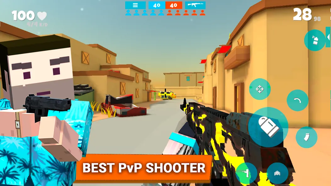 Fan of Guns: FPS Pixel Shooter (Фан оф Ганс)  [МОД Много денег] Screenshot 1