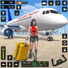 Скачать взлом City Pilot Cargo Plane Games (Сити Пилот Карго Плейн Геймс) [МОД Много денег] на Андроид