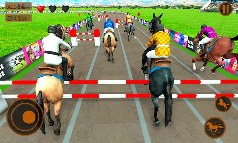 Mounted Horse Racing Games  [МОД Меню] Screenshot 1