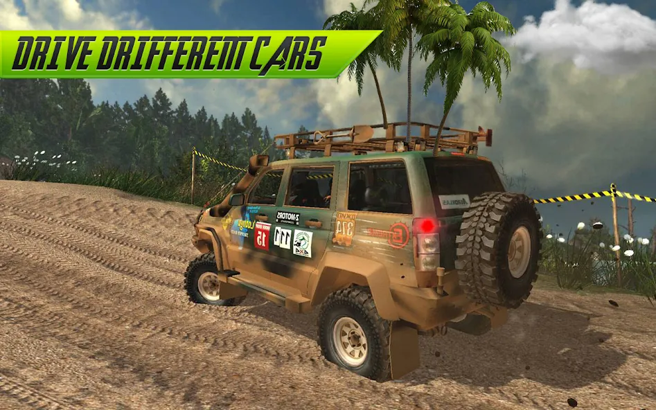 Offroad Jeep Driving Simulator  [МОД Все открыто] Screenshot 2