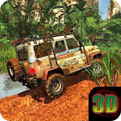 Скачать взлом Offroad Jeep Driving Simulator [МОД Все открыто] на Андроид