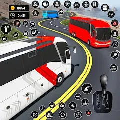 Скачать взлом Coach Bus Simulator: Bus Games (Коуч Бас Симулятор)  [МОД Бесконечные деньги] на Андроид