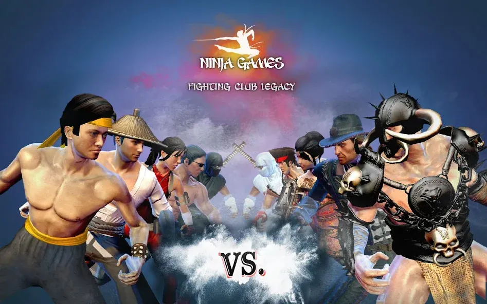 Ninja Games Fighting: Kung Fu (Ниндзя Игры Борьбы)  [МОД Menu] Screenshot 5