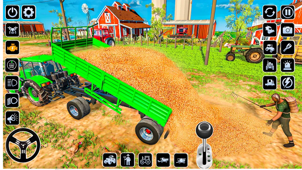 Farming Games & Tractor Games  [МОД Бесконечные монеты] Screenshot 5