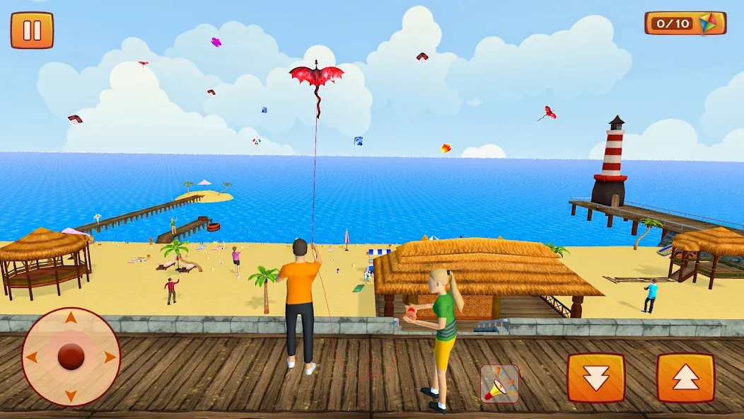 Kite Game: Kite Flying Game 3D  [МОД Menu] Screenshot 1