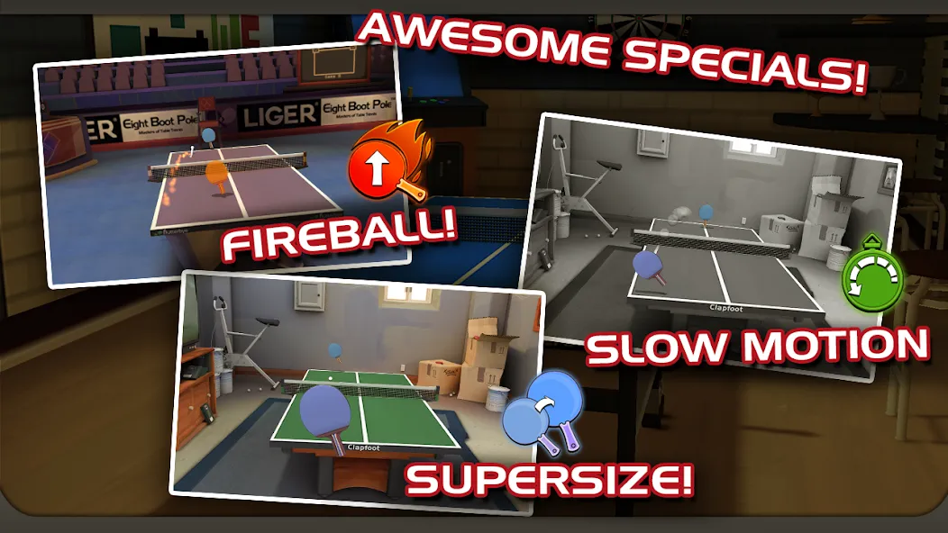 Ping Pong Masters (Пингпонг мастера)  [МОД Mega Pack] Screenshot 4