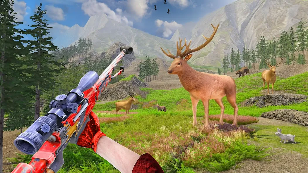 Animal Hunting -Shooting Games (Энимал Хантинг)  [МОД Меню] Screenshot 3