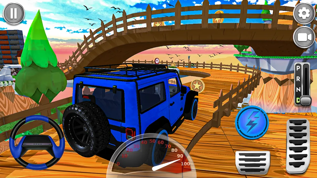 Mountain Climb 4x4 Car Games (Маунтин Клайм 4х4 игры на машинах)  [МОД Бесконечные монеты] Screenshot 5