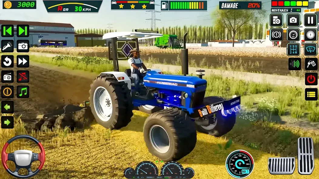 US Tractor Farming Games 3d  [МОД Menu] Screenshot 5