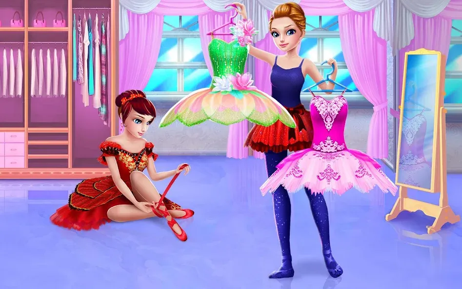 Pretty Ballerina - Girl Game  [МОД Бесконечные монеты] Screenshot 3