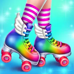 Скачать взлом Roller Skating Girls [МОД Menu] на Андроид