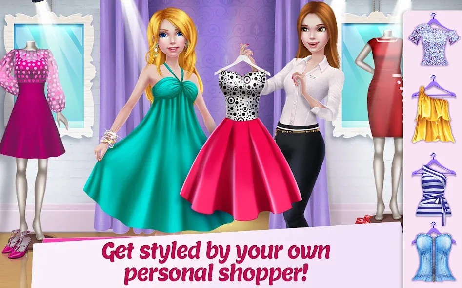 Shopping Mall Girl: Chic Game  [МОД Unlocked] Screenshot 3