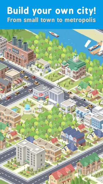 Pocket City Free (Покет Сити)  [МОД Mega Pack] Screenshot 1