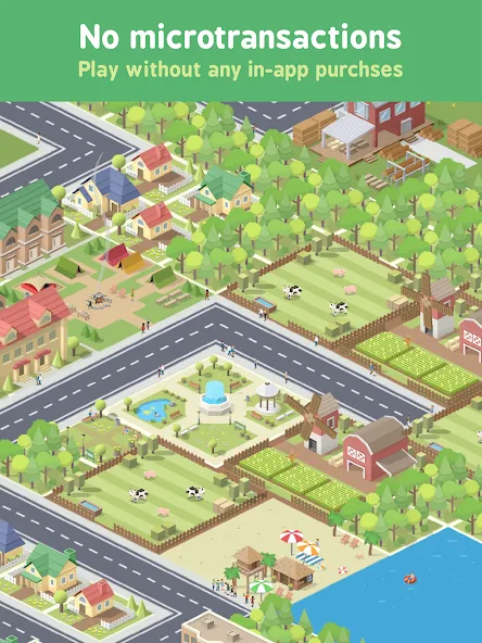 Pocket City Free (Покет Сити)  [МОД Mega Pack] Screenshot 5