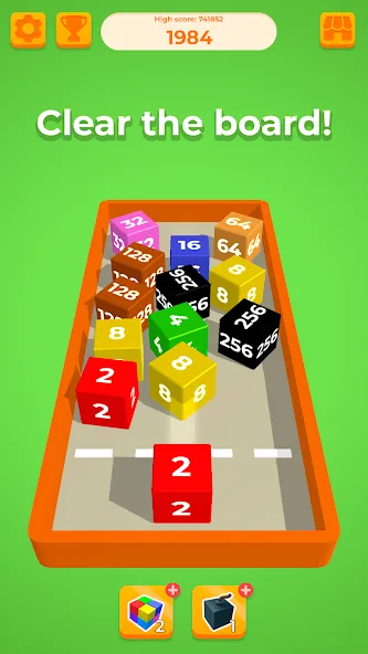 Chain Cube 2048: 3D merge game (Чейн Куб)  [МОД Menu] Screenshot 3