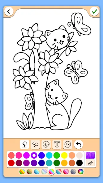 Coloring for girls and women  [МОД Бесконечные монеты] Screenshot 3