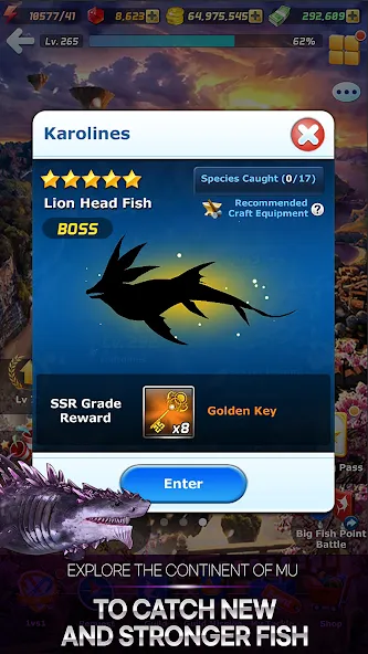 Ace Fishing: Wild Catch  [МОД Unlocked] Screenshot 3