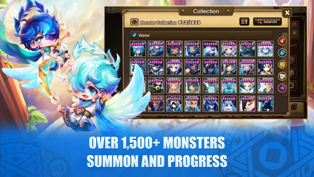 Summoners War  [МОД Все открыто] Screenshot 2