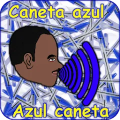 Caneta azul