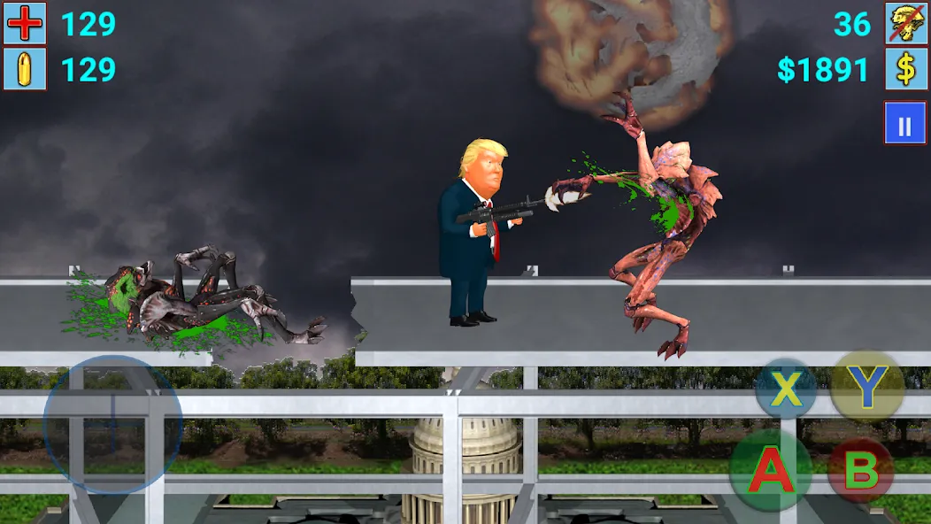 Aliens vs President (Элиены против Президента)  [МОД Все открыто] Screenshot 5