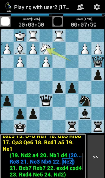 Chess ChessOK Playing Zone PGN  [МОД Menu] Screenshot 1