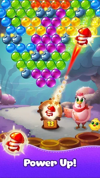 Bubble CoCo : Bubble Shooter (Бабл Коко)  [МОД Unlimited Money] Screenshot 3