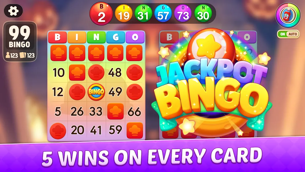 Bingo Frenzy®-Live Bingo Games (Бинго Френзи)  [МОД Mega Pack] Screenshot 1