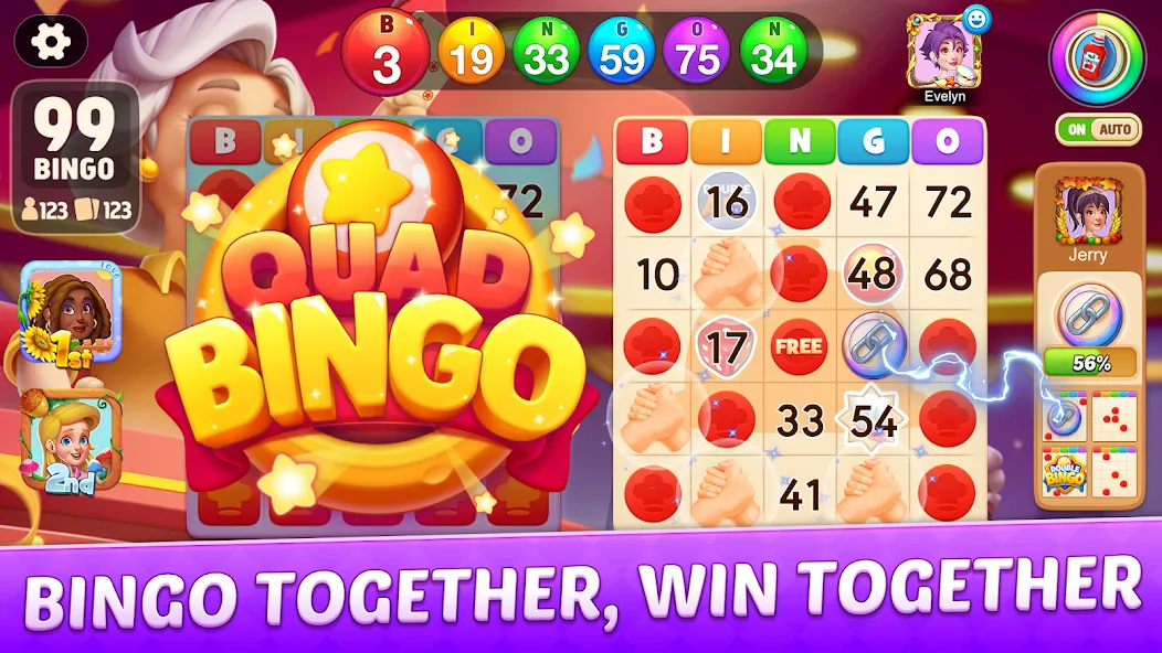 Bingo Frenzy®-Live Bingo Games (Бинго Френзи)  [МОД Mega Pack] Screenshot 2