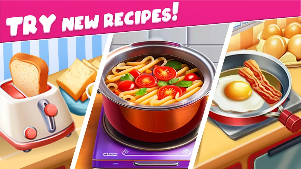 Cooking Taste Restaurant Games  [МОД Mega Pack] Screenshot 2