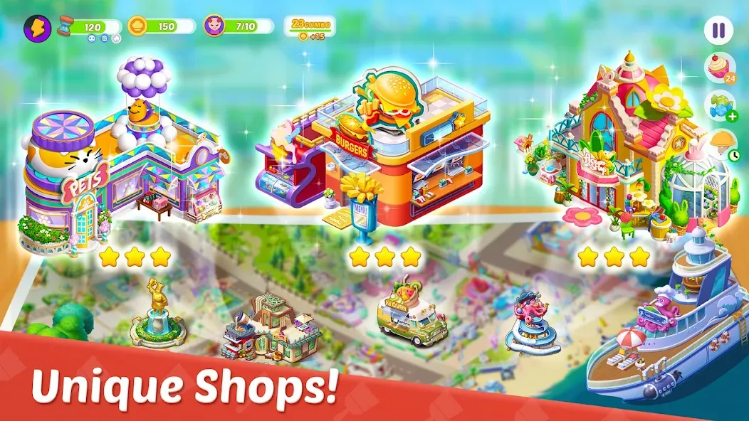 Cooking Town - Restaurant Game (Кукинг Таун)  [МОД Mega Pack] Screenshot 5