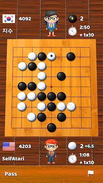 Go Game - BadukPop (Го игра)  [МОД Бесконечные монеты] Screenshot 5