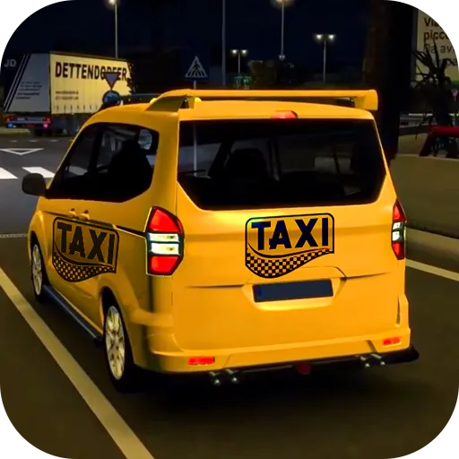 US Taxi Game 2023-Taxi Driver  [МОД Много денег] Screenshot 1