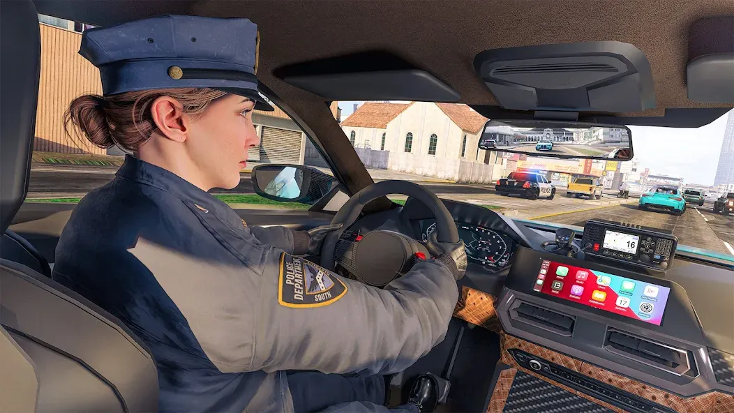 Police Simulator Job Cop Game  [МОД Все открыто] Screenshot 1