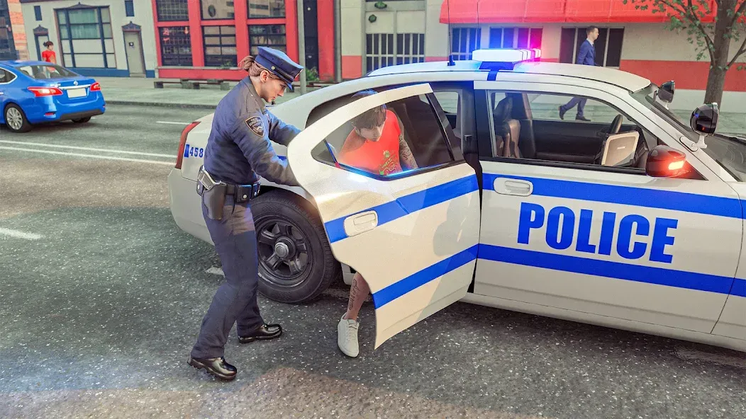 Police Simulator Job Cop Game  [МОД Все открыто] Screenshot 2