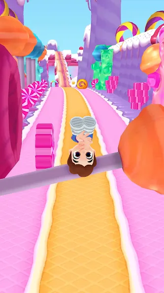 Subway Craft: Fun Runner (Фан Раннер)  [МОД Бесконечные монеты] Screenshot 2