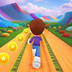 Скачать взлом Subway Craft: Fun Runner (Фан Раннер)  [МОД Бесконечные монеты] на Андроид