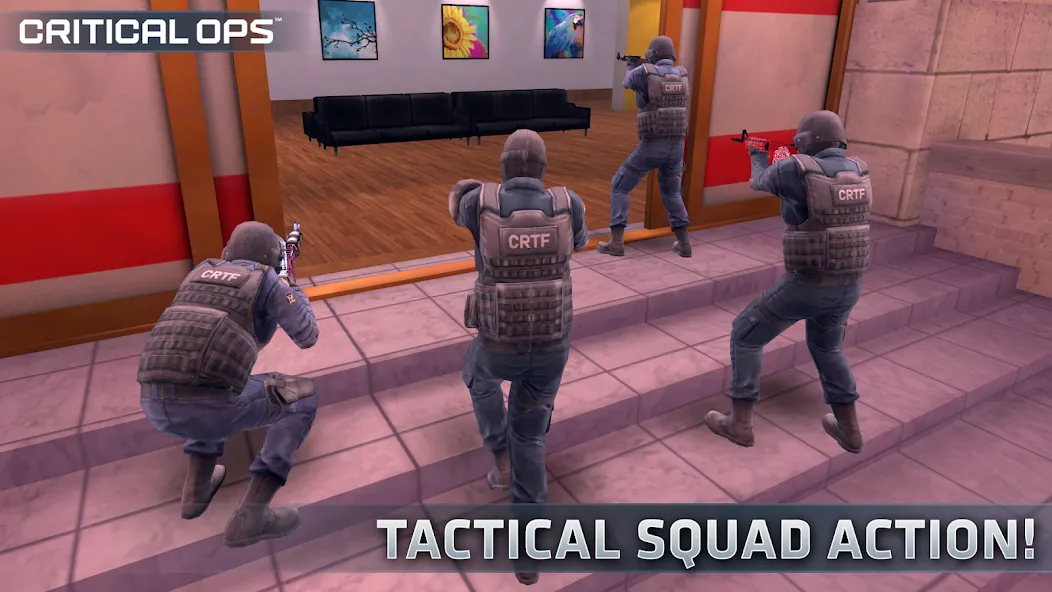 Critical Ops: Multiplayer FPS (Критикал Опс)  [МОД Mega Pack] Screenshot 1