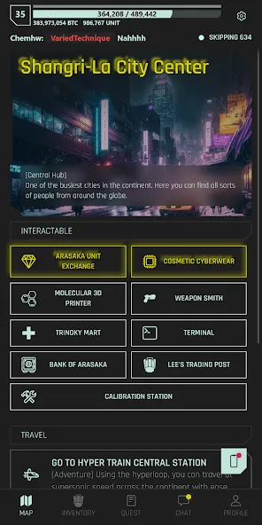 CyberCode Online -Text MMORPG (СайберКод Онлайн)  [МОД Unlocked] Screenshot 4