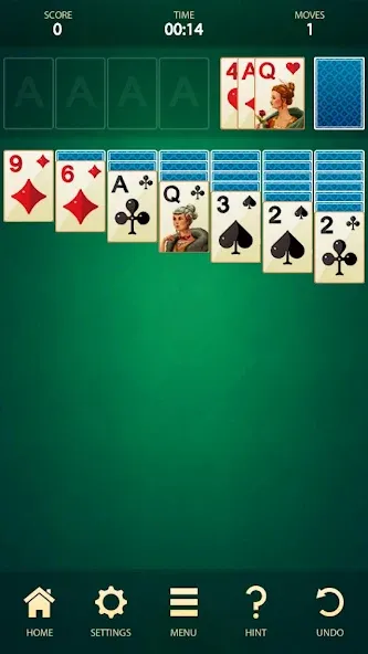 Classic Solitaire: Card Games (Классический пасьянс)  [МОД Много денег] Screenshot 1