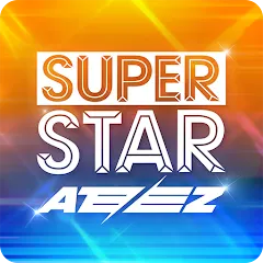 Скачать взлом SUPERSTAR ATEEZ (уперзвезда )  [МОД Много монет] на Андроид