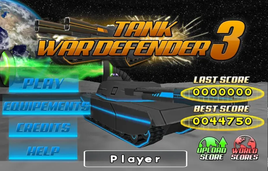 Tank War Defender 3 (Танковая война Защитник 3)  [МОД Все открыто] Screenshot 1