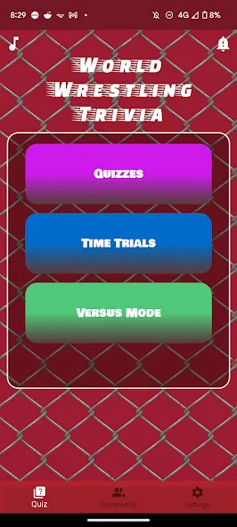 World Wrestling Trivia (Уорлд Рестлинг Тривия)  [МОД Menu] Screenshot 1