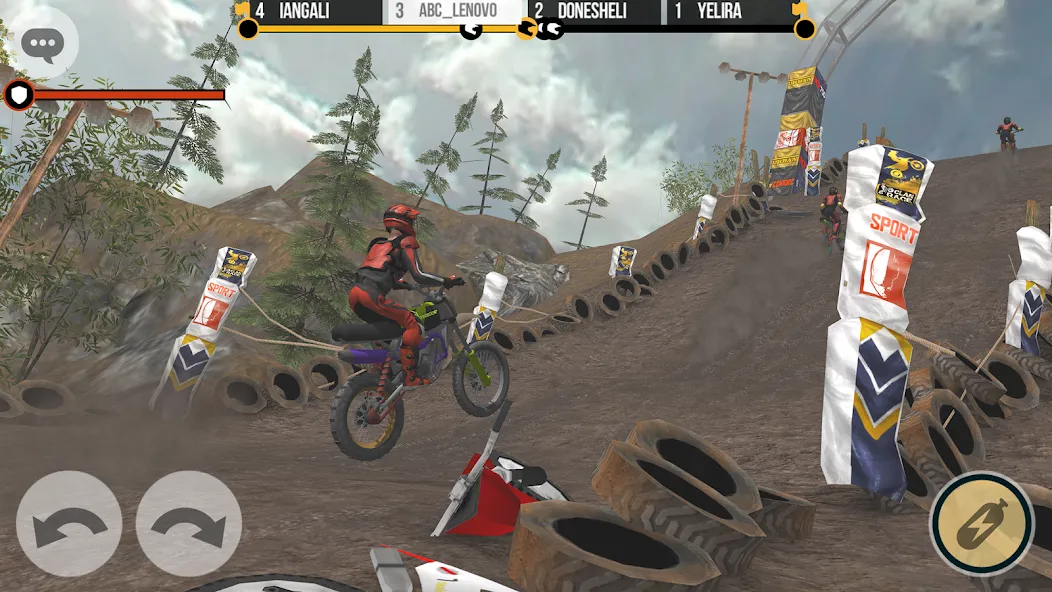 Clan Race: PVP Motocross races (Клан Рейс)  [МОД Меню] Screenshot 3