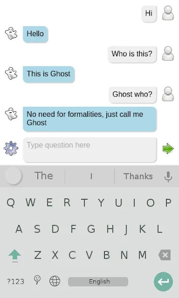 Ghost chat bot (Гостчатбот)  [МОД Mega Pack] Screenshot 1