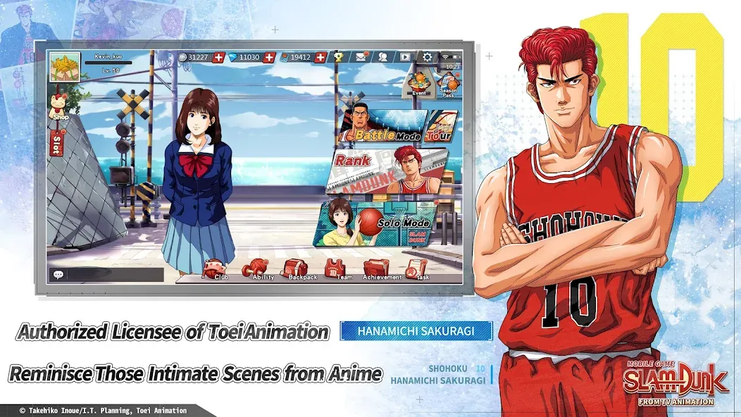 SLAM DUNK from TV Animation (СЛЭМ ДАНК из ТВ анимации)  [МОД Бесконечные деньги] Screenshot 1